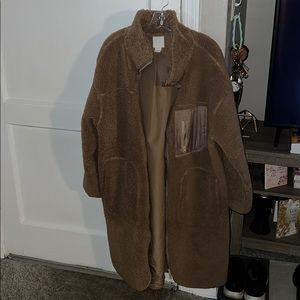 Long Sherpa coat